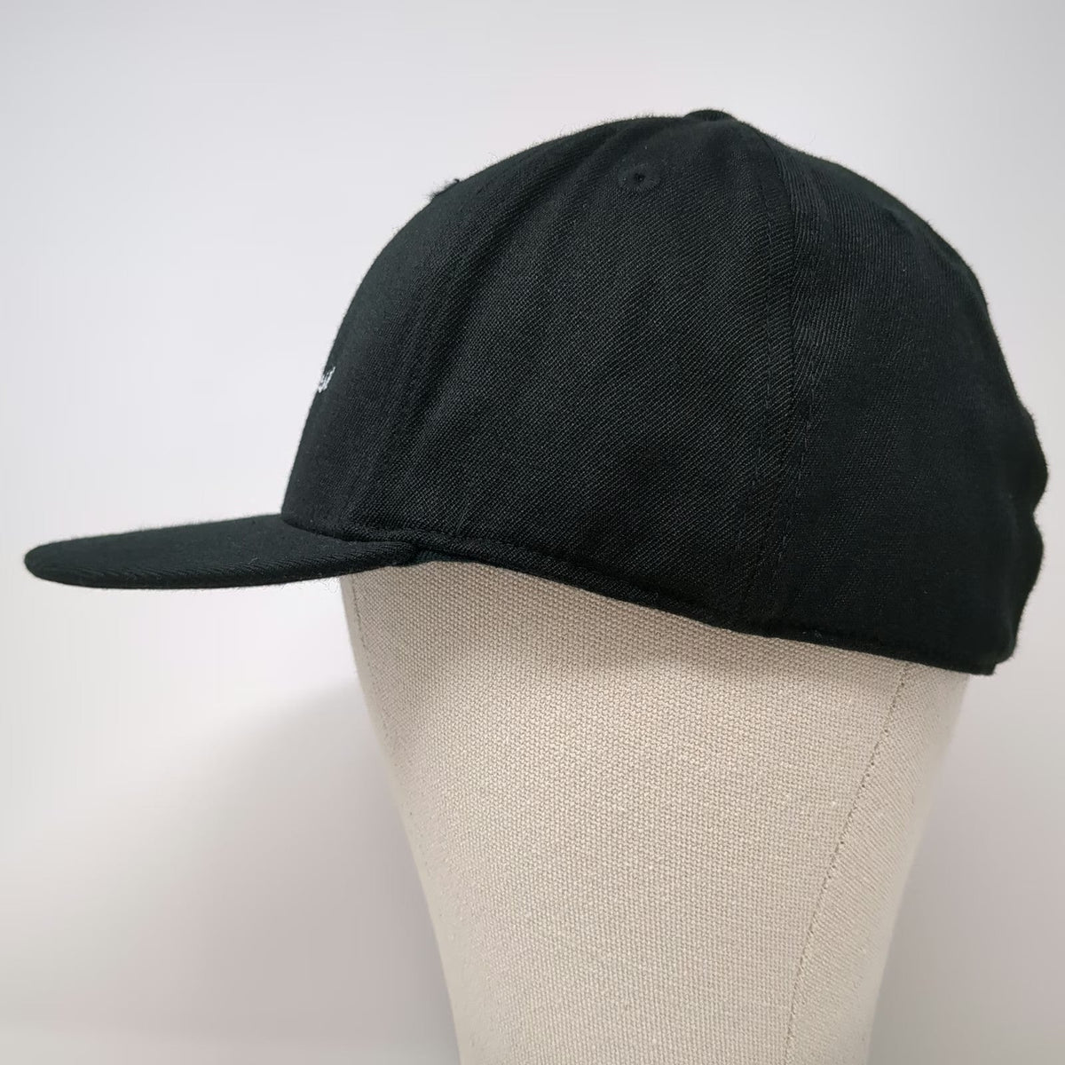 210 Fitted Baseball Cap Black 7 5/8 Treasure Valleys Finest Embroidered Hat