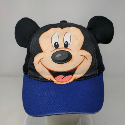 Mickey Mouse Ears Snapback Hat Multi One Size Adjustable Colorblock