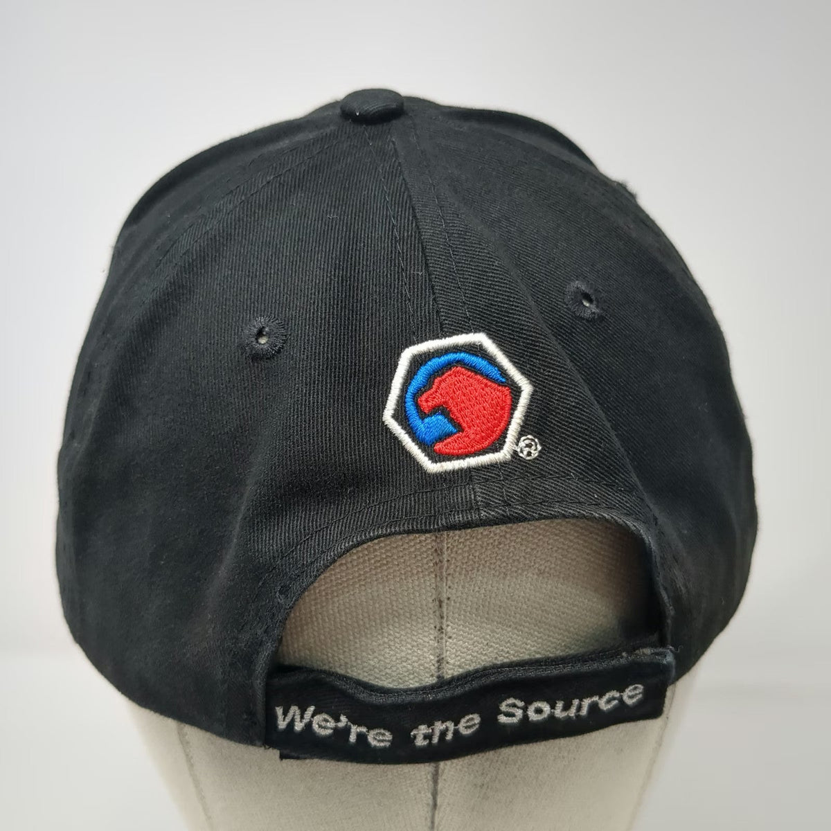 Matco Tools Baseball Cap Black One Size Embroidered Slideback Hat Red Trim