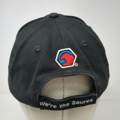Matco Tools Baseball Cap Black One Size Embroidered Slideback Hat Red Trim