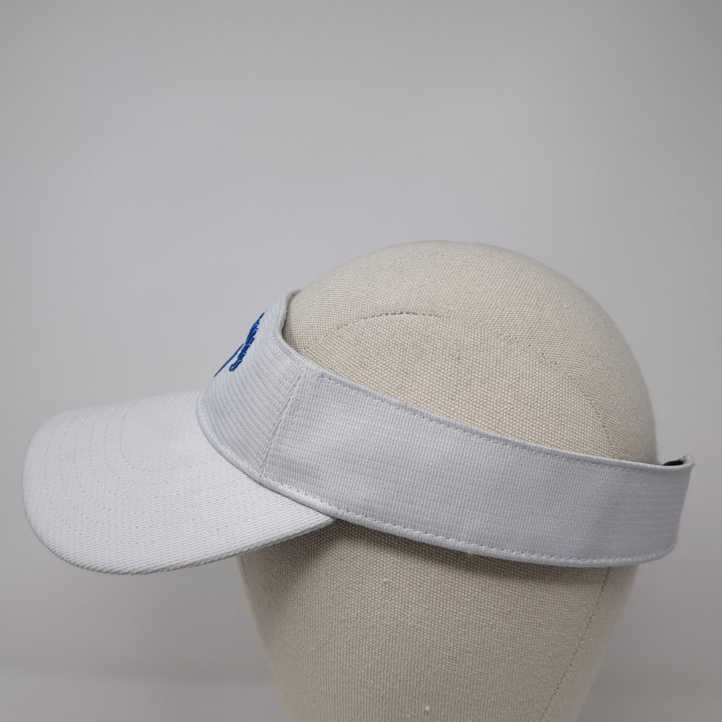 Callaway Strapback Sun Visor Hat White One Size Adjustable Strap Lightweight