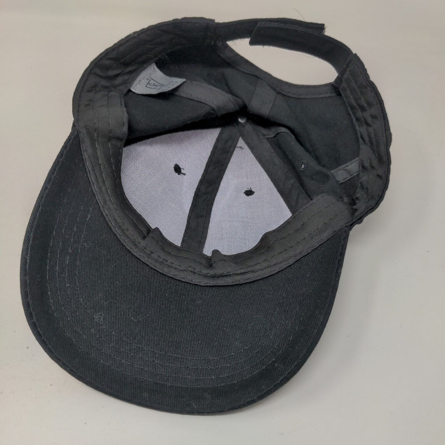 Something Special Strapback Hat Black One Size Bling Rhinestone Blank Cotton