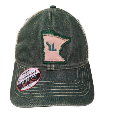 Imperial Snapback Trucker Hat Multicolor OS True Fit UPF50+ Mesh Back Legacy