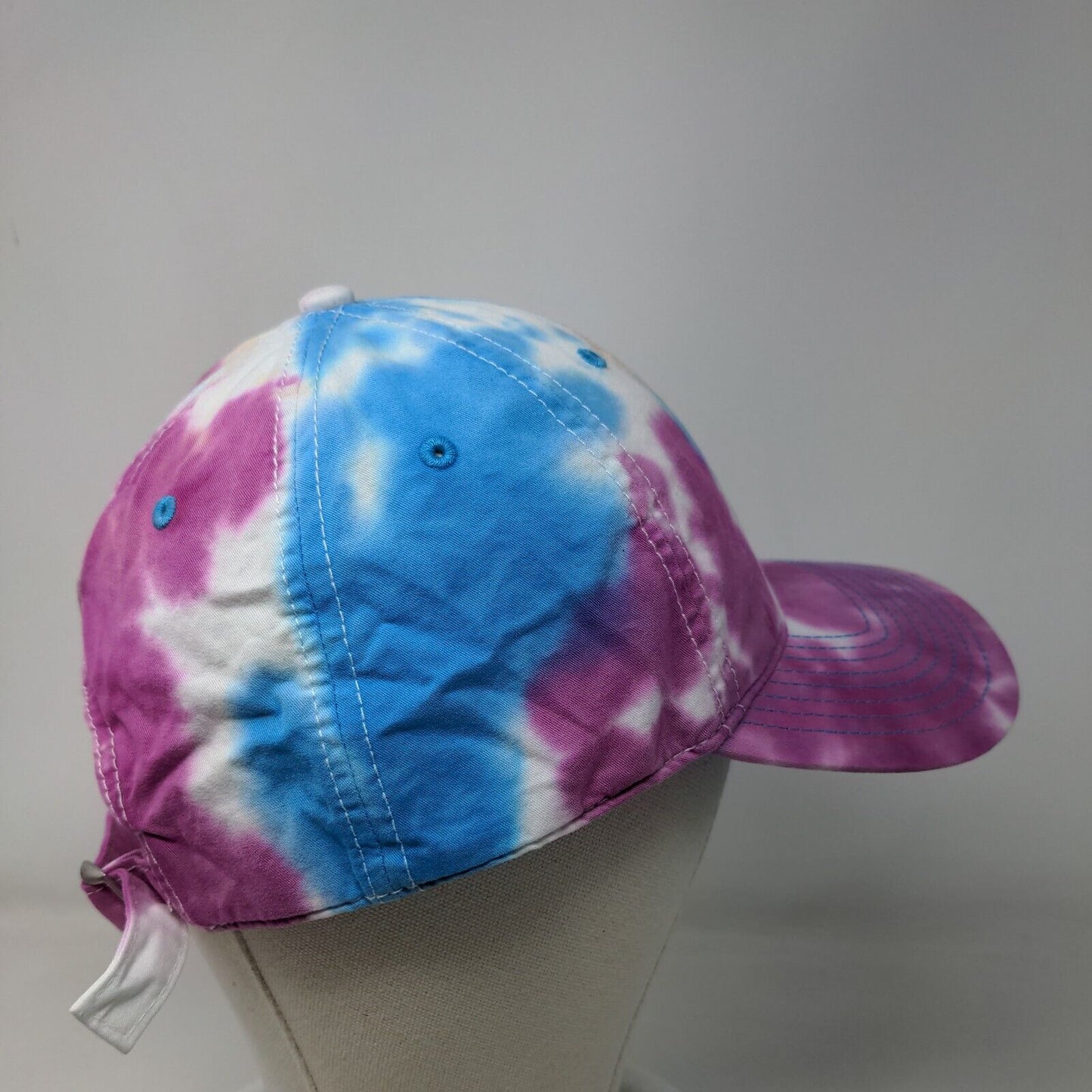 Volkswagen Slideback Hat Multicolor OSFM Adjustable Embroidered Tie Dye The Game