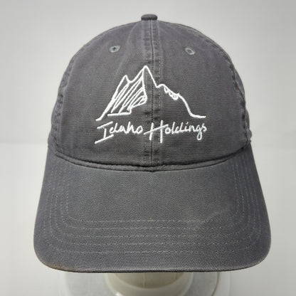 Idaho Holdings Strapback Hat Gray One Size Solid Adjustable Carhartt