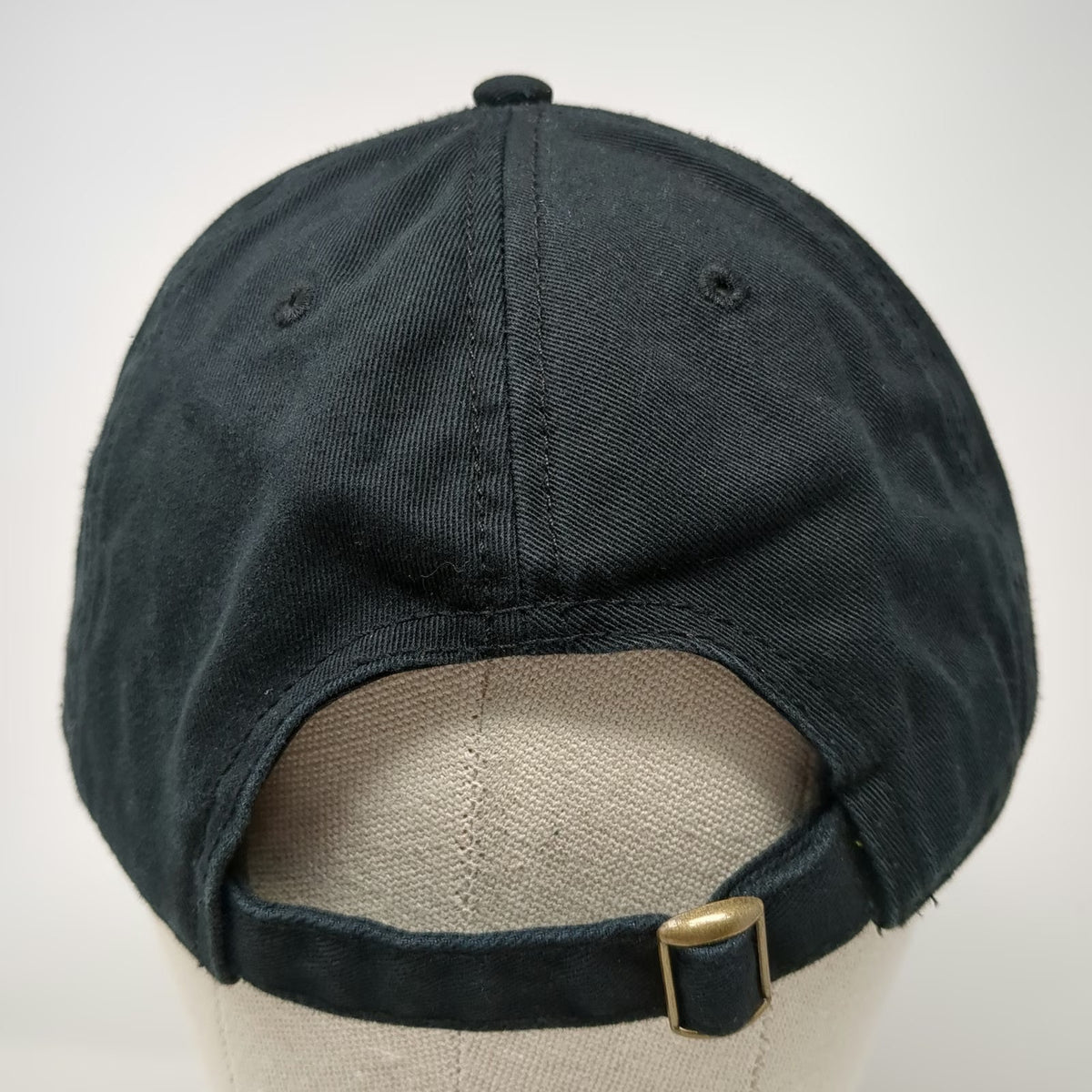 No Boundaries Baseball Cap Black One Size Alien Embroidered Slideback Hat