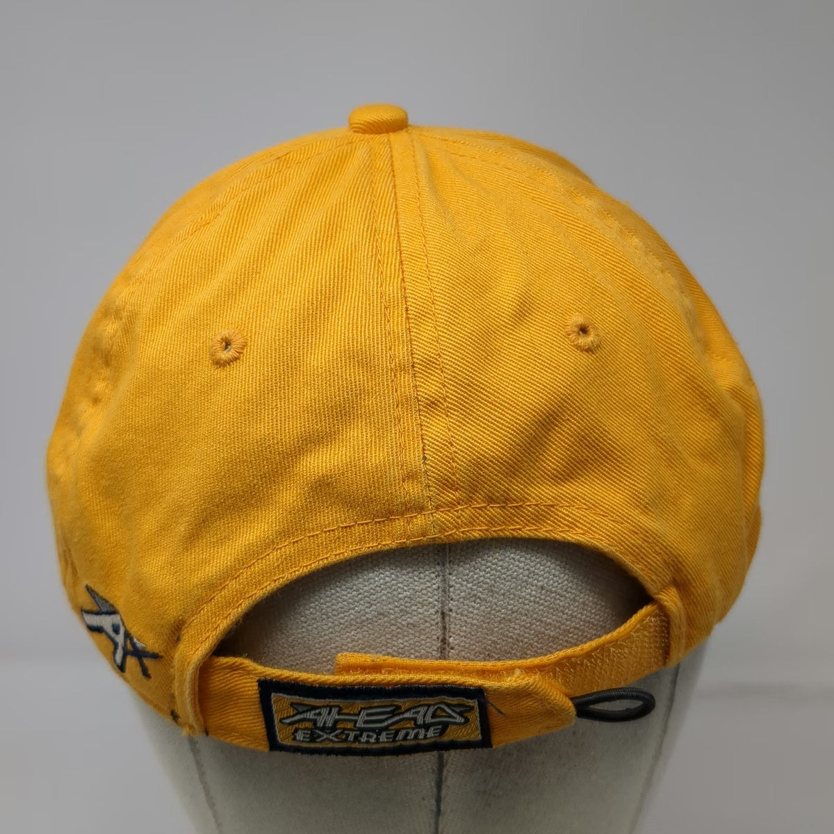 Ahead AT&T National Tiger Woods Baseball Cap Yellow OSFM Golf Hat Shield Logo