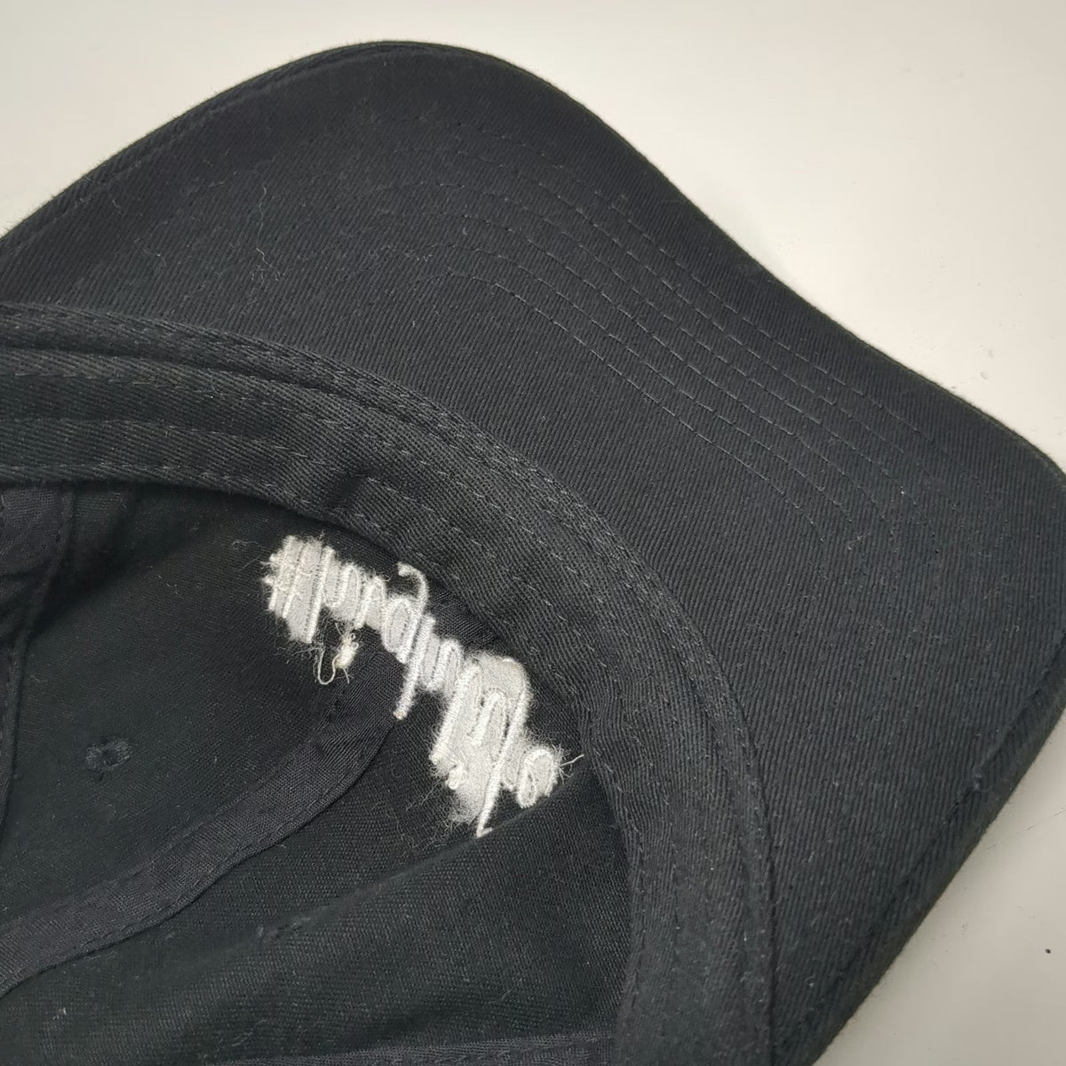 chokoLids Baseball Cap Black One Size Embroidered Highlife Hashtag Slideback Hat