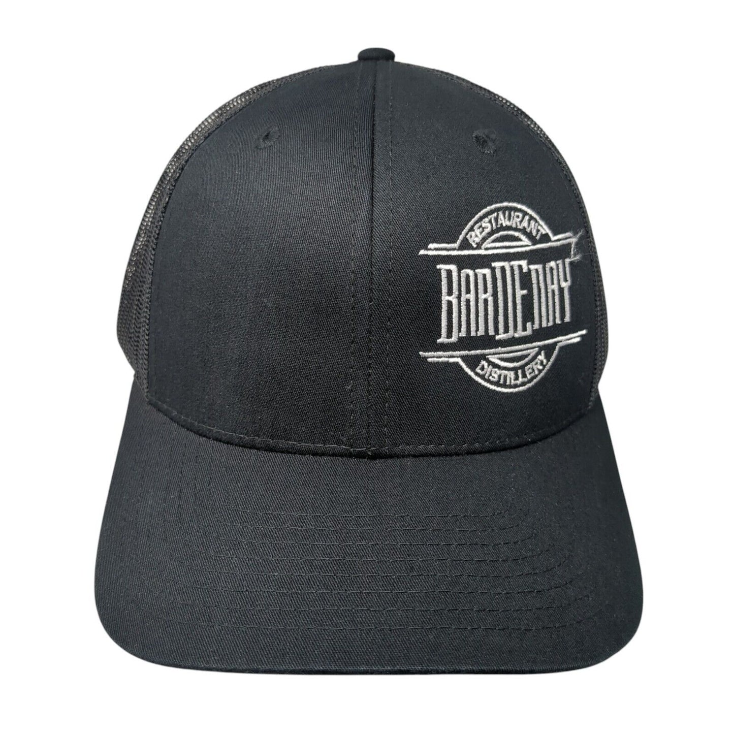 Bardenay Restaurant Distillery Trucker Hat Black One Size Mesh Back