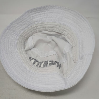 Identity Boise Idaho Est 2013 Bucket Hat White One Size Cotton Twill Sun Cap
