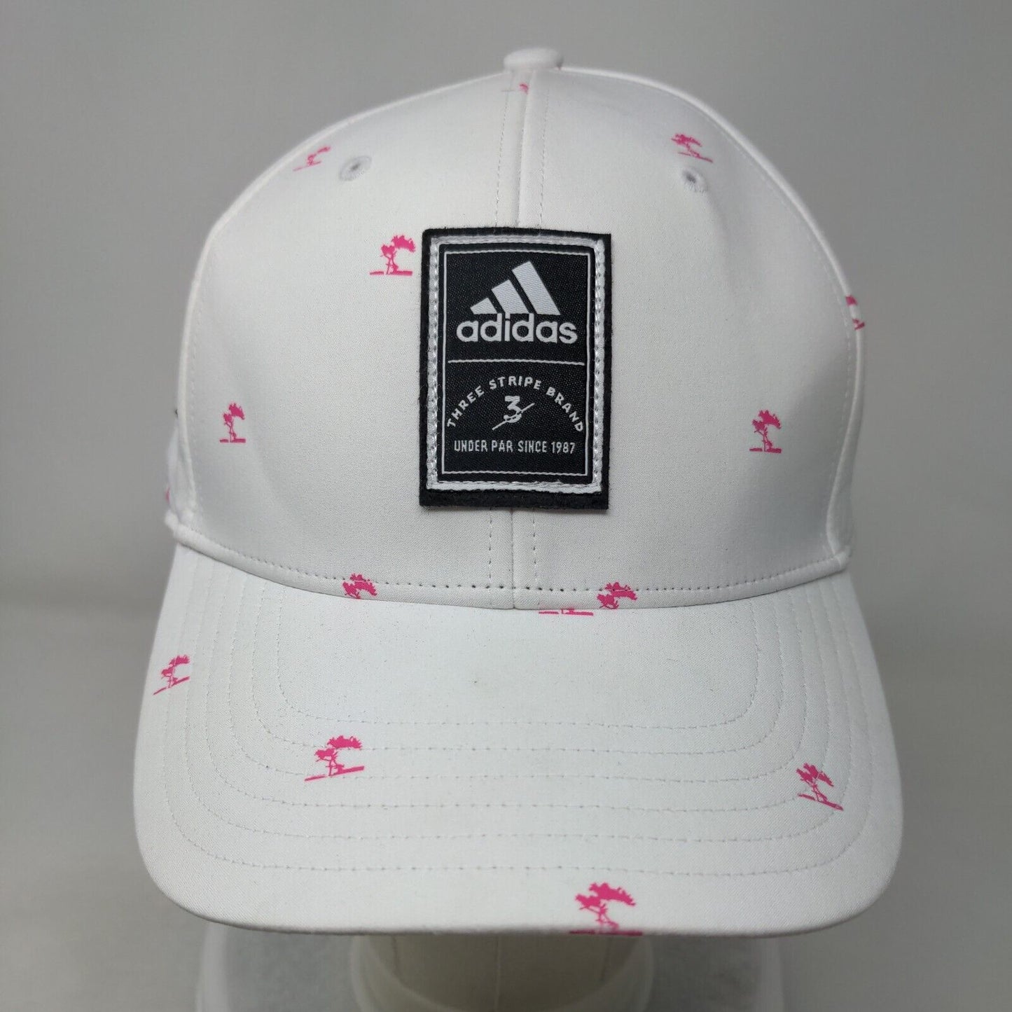 Adidas Three Stripe Band First Tee Tampa Bay Snapback Hat White OSFM Embroidered