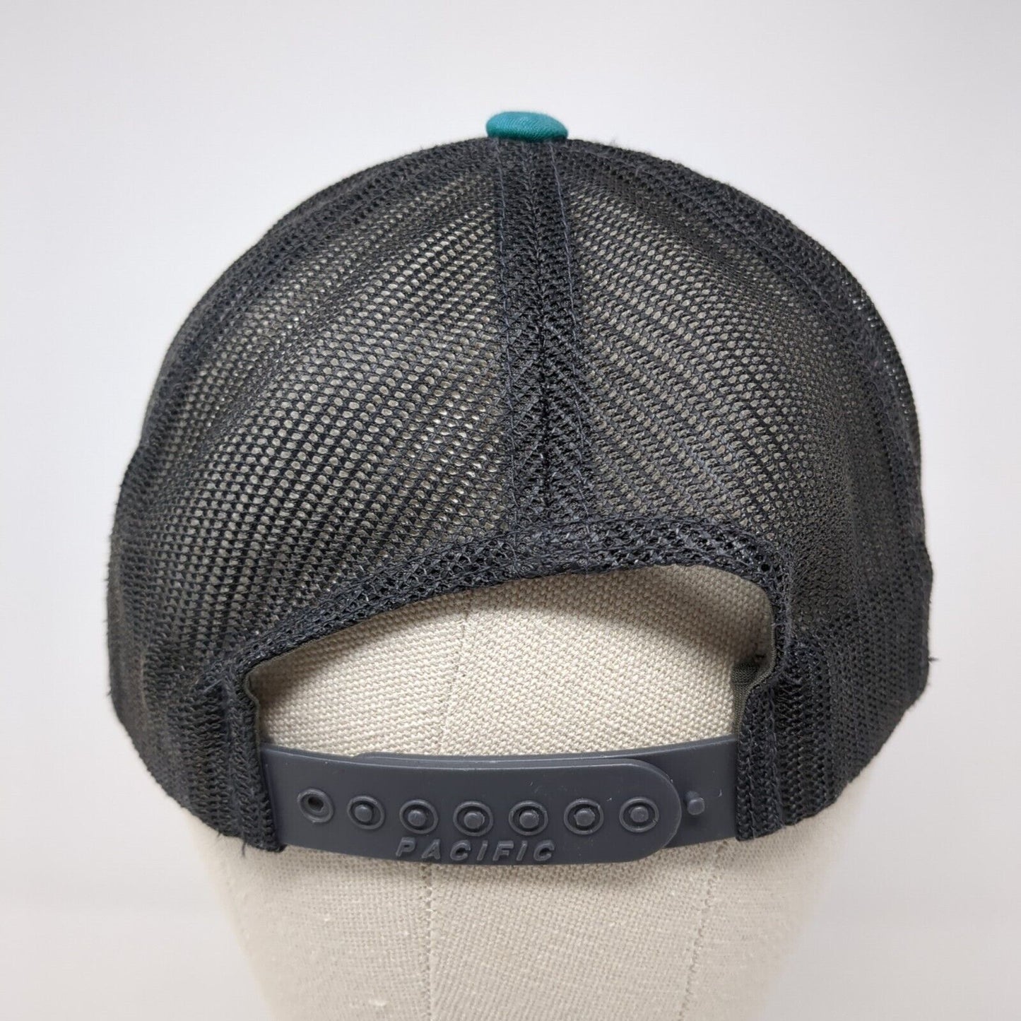 One Life Live It Snapback Trucker Hat Green One Size Mesh Back 6 Panel