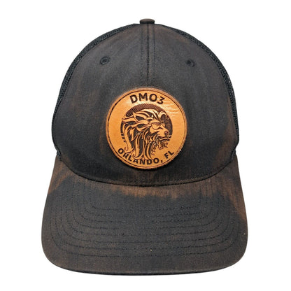 DM03 Orlando FL Snapback Trucker Hat Black OS Adjustable Mesh Back Richardson