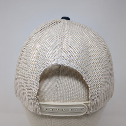 Flynn Drilling Company Snapback Trucker Hat Multi OS Adjustable Patriotic Mesh