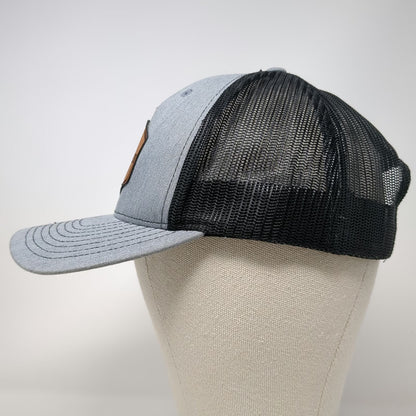 Richardson Trucker Hat Gray One Size Snapback Mesh Mesquite Creek Outfitters