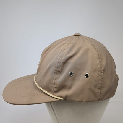 Pacific Headwear Baseball Cap Brown One Size Yellowstone Bourbon Hat Rope Metal