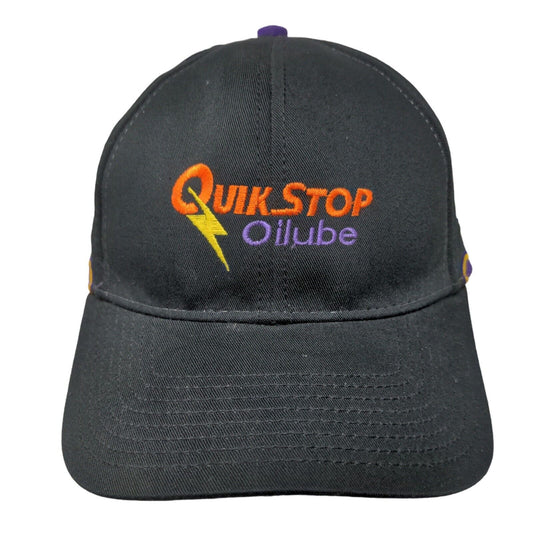 Otto Men's Strapback Hat Quik Stop Oilube Multicolor OSFM Embroidered Logo