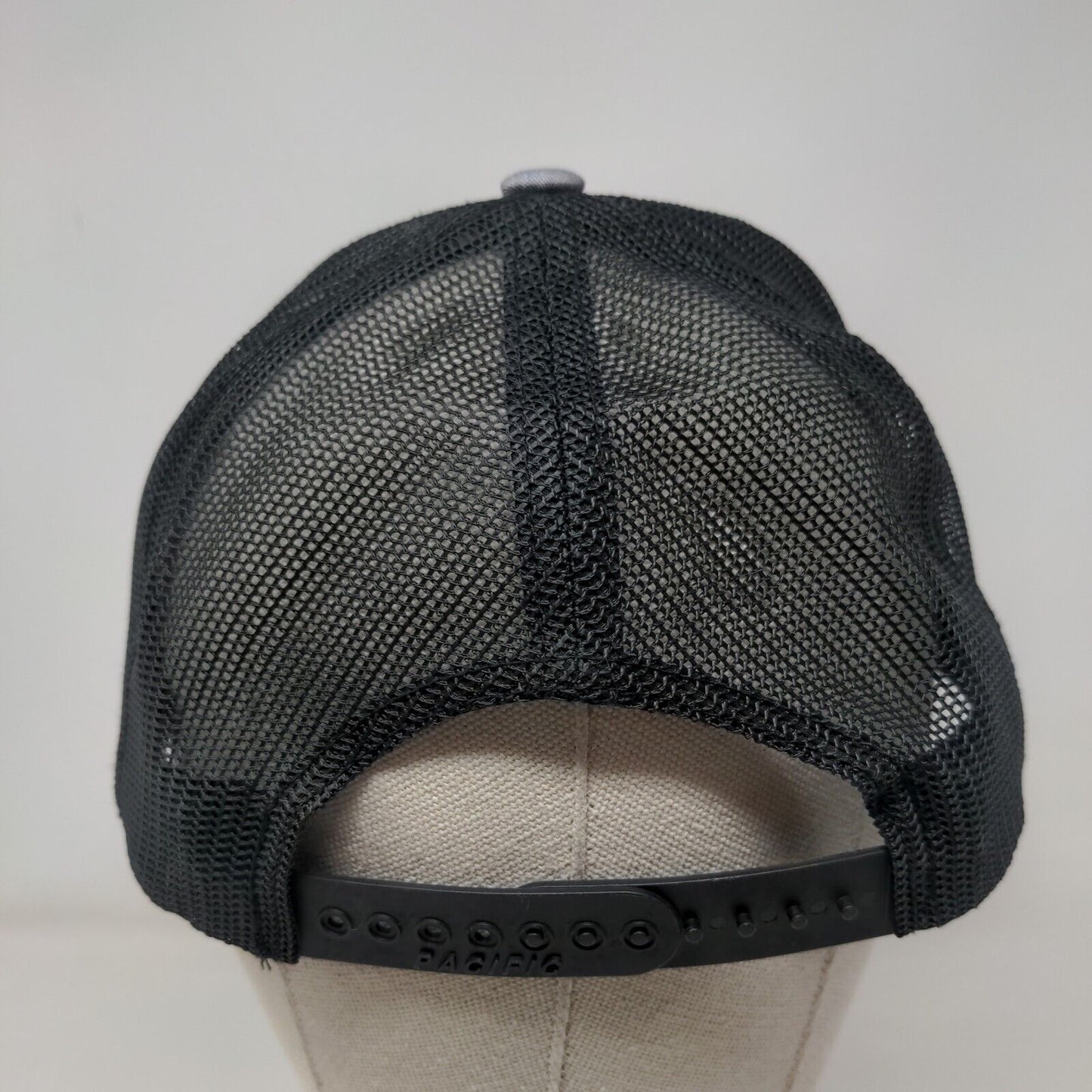 Pacific Headwear Snapback Trucker Hat Multicolor One Size Adjustable Mesh Back
