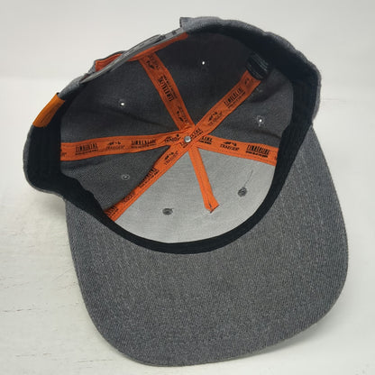 Traeger 5 Panel Gray One Size Timberline Mountain Patch Snapback BBQ Grill Hat
