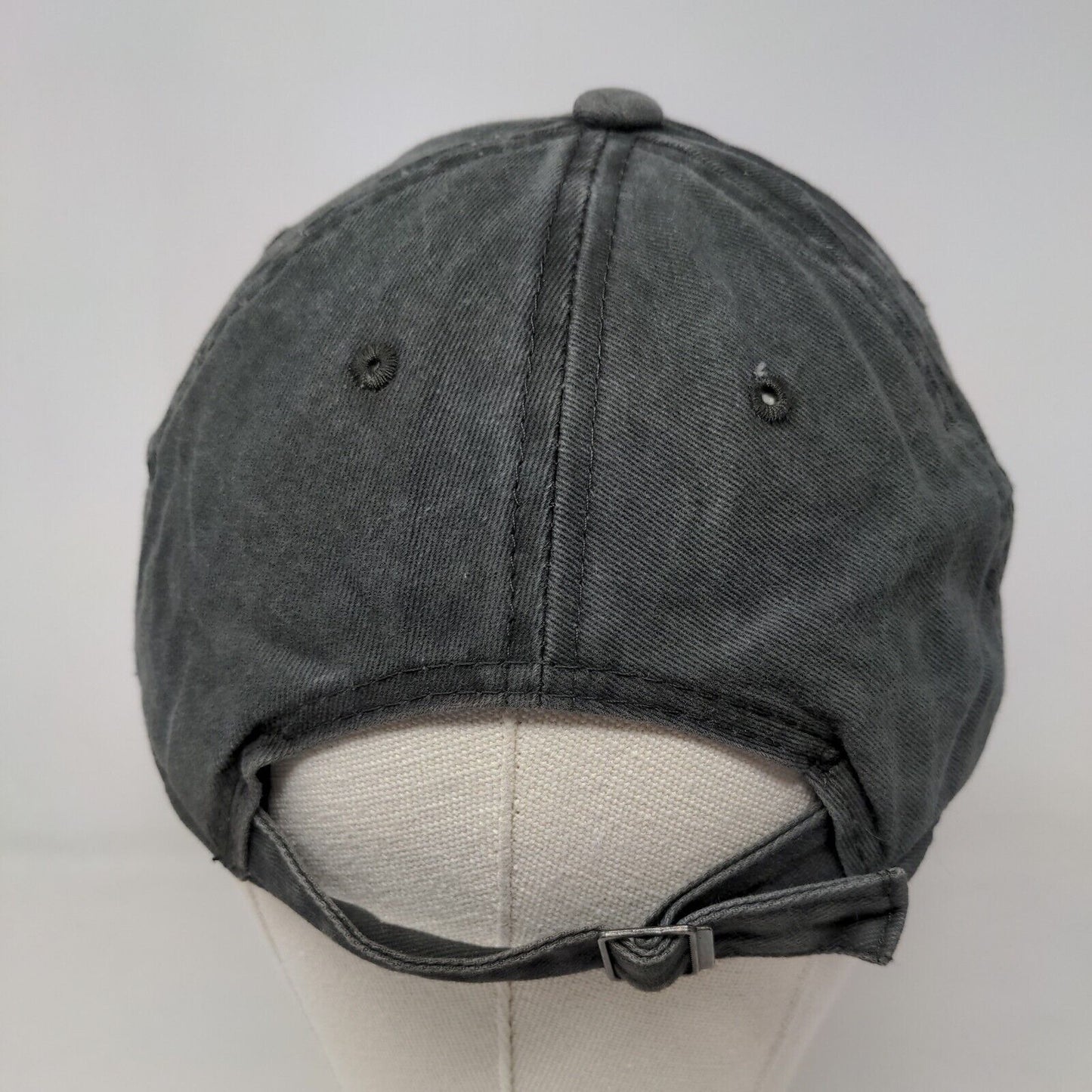 Unbranded Men's Slideback Hat Black Adjustable 100% Cotton Blank