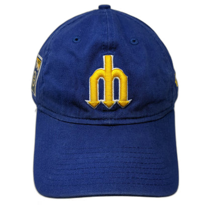Seattle Mariners MLB New Era Blue Baseball Cap One Size Trident 40th Anniversary
