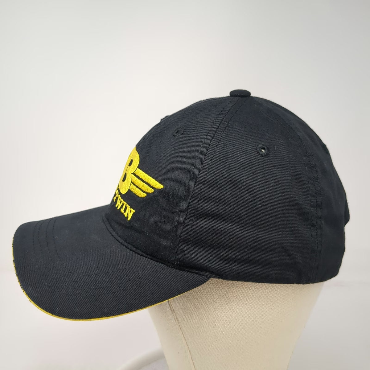 Bretmor Big Twin Baseball Cap Black One Size Boise ID Triumph BMW Ducati Hat