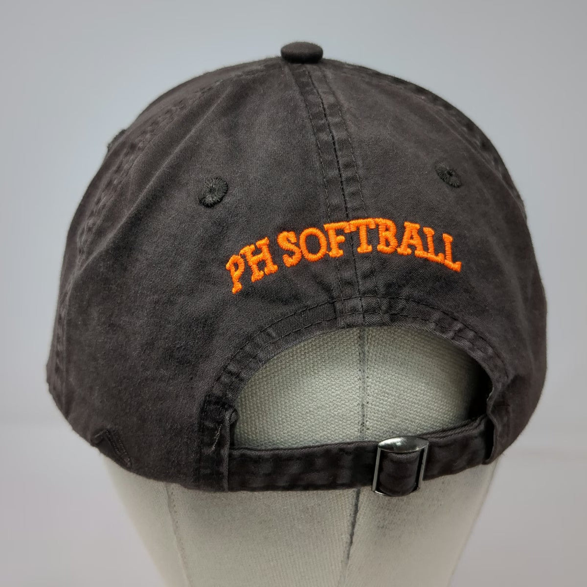 Pacific Headwear Baseball Cap Brown One Size Softball Embroidered Slideback Hat