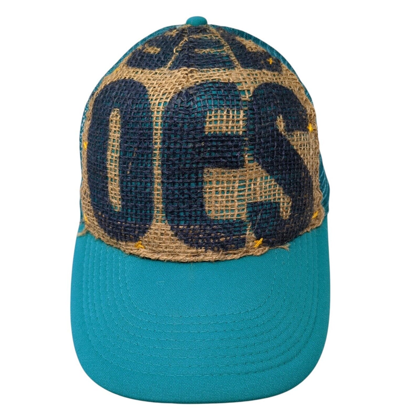 OES Wendy Busch Snapback Trucker Hat Multicolor One Size Adjustable Mesh Back