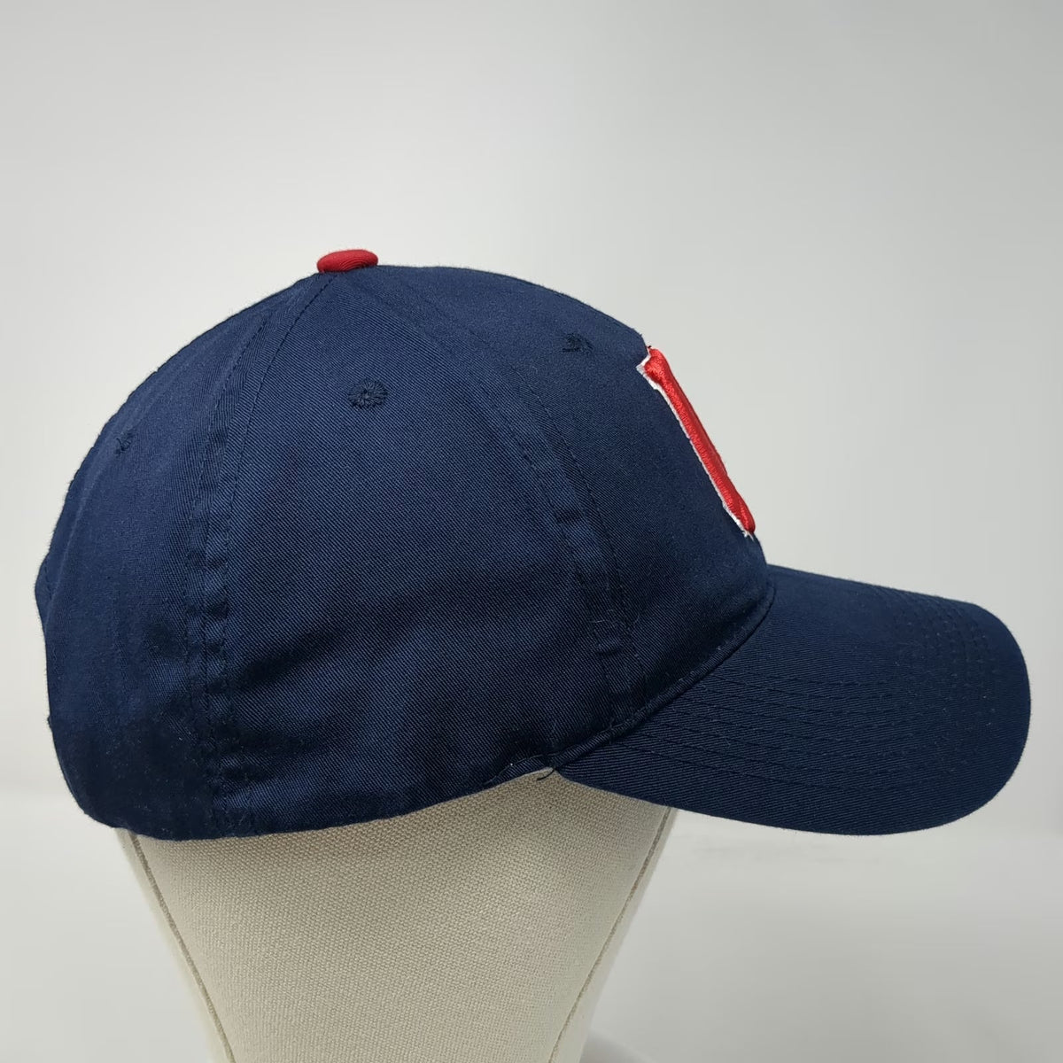 Minnesota Twins MLB OC Sports Blue Baseball Cap One Size Gray Underbrim Logo