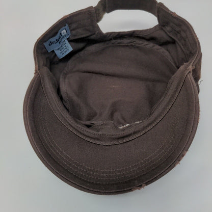 Sockeye Brewery Boise Idaho Strapback Army Hat Brown OSFA District