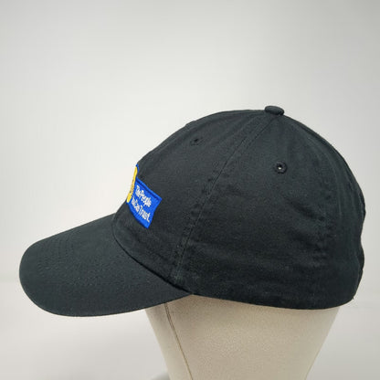 Black Baseball Cap One Size Wilson The People You Can Trust Slideback Hat