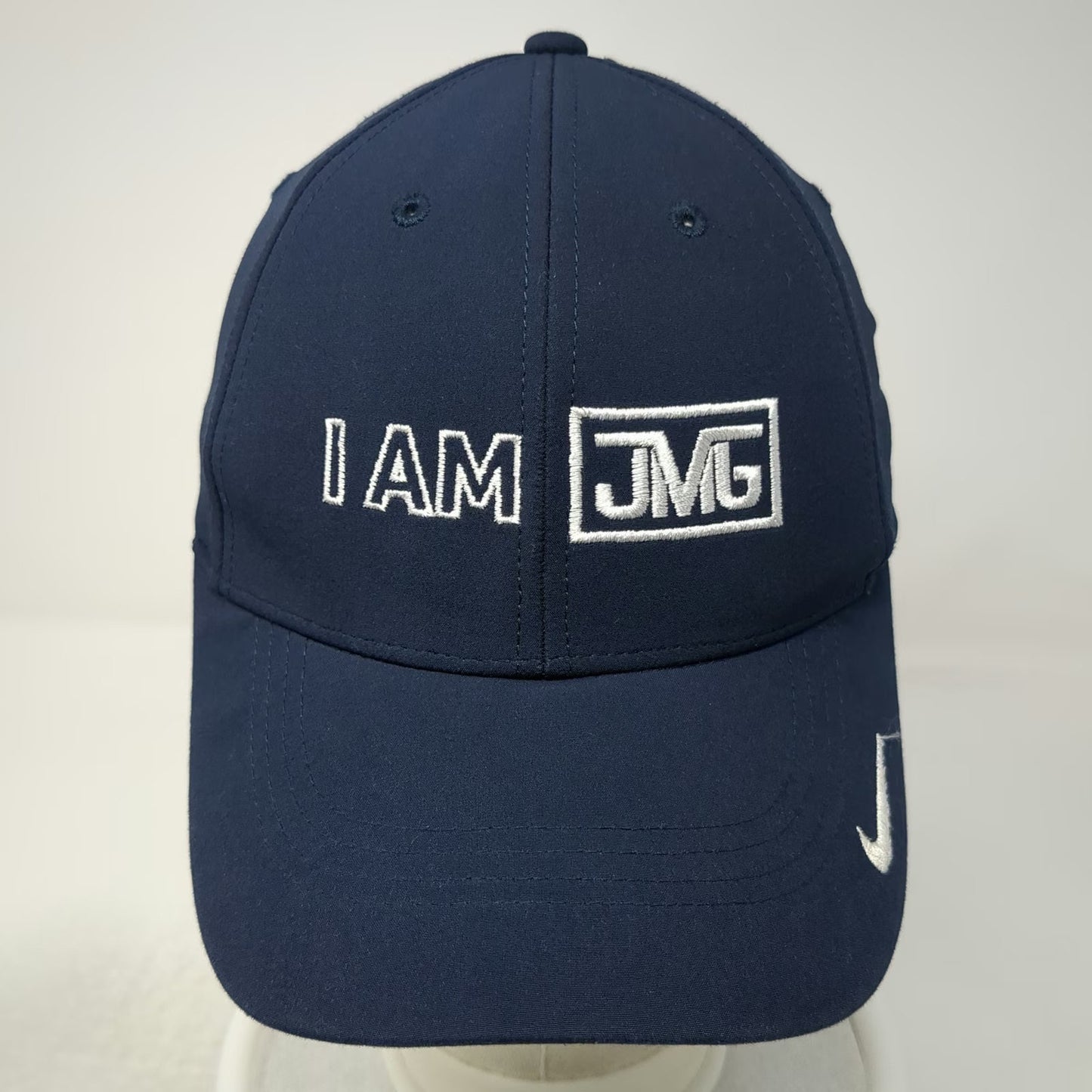 Nike Baseball Cap Blue One Size JMG Leadership Retreat 22 Swoosh Dri-Fit Hat