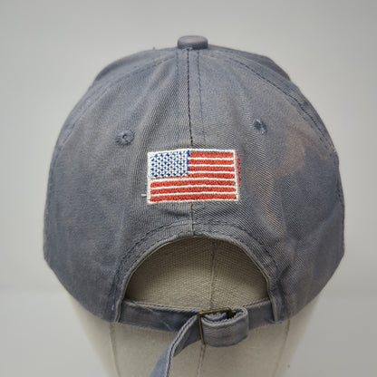 2020 Keep America Great! Slideback Hat Gray One Size Adjustable USA Flag