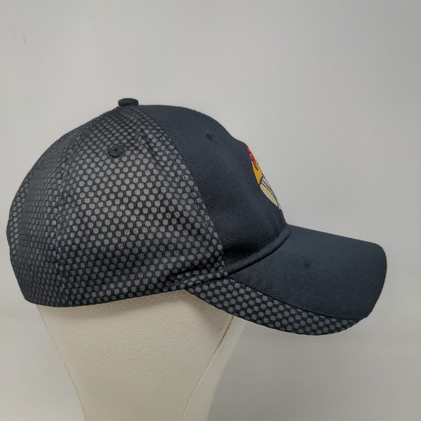 Port Authority Men's Strapback Hat Multicolor Embroidered PDQ Chicken Logo