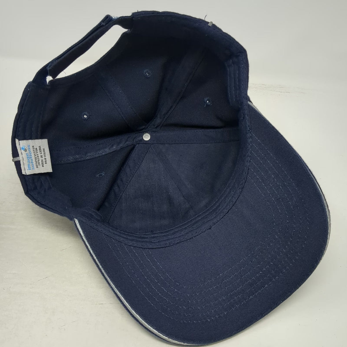 Image Solutions Baseball Cap Blue One Size Reflective Piping Tanzania Flag Logo