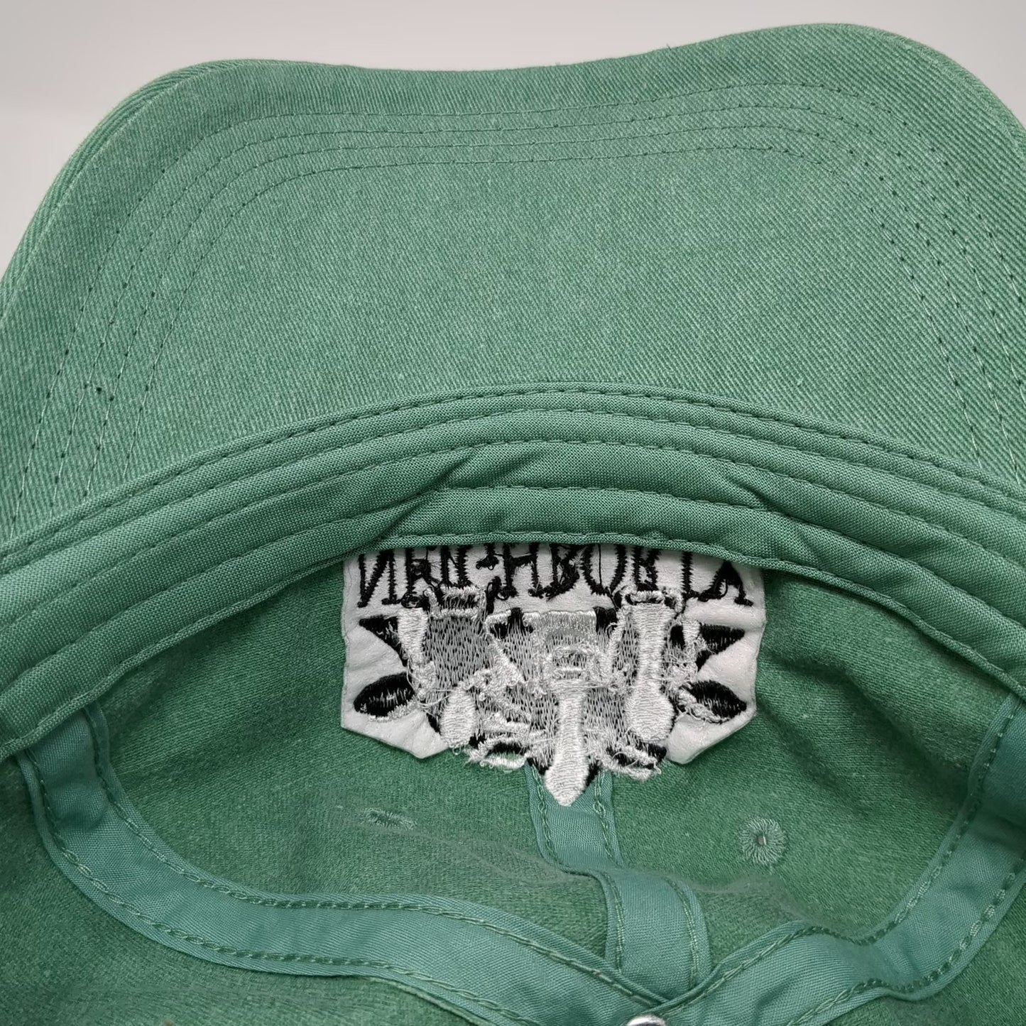 Authentic Pigment Baseball Cap Green One Size Neighborly Farms Vermont Cow Hat