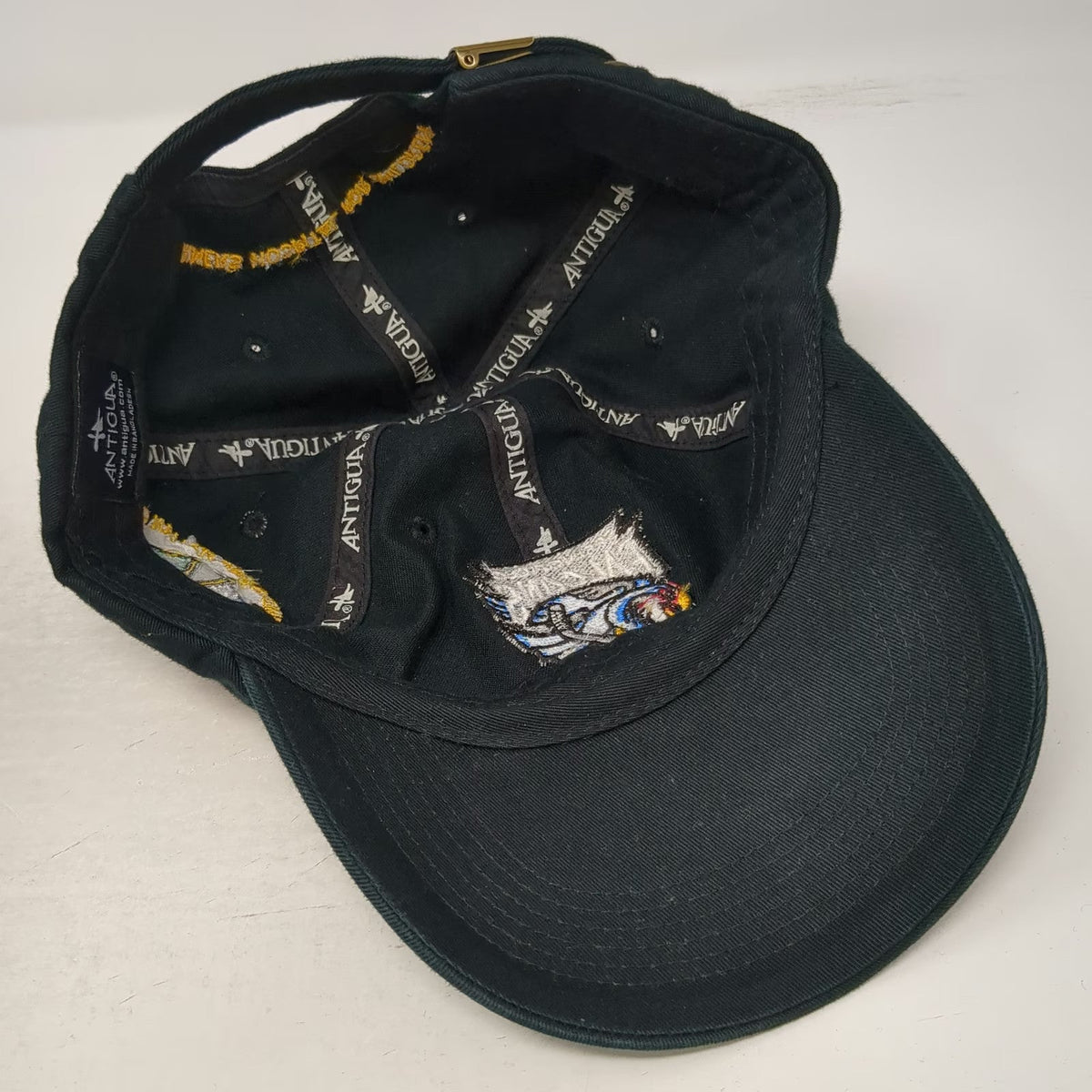 Antigua Springfield Falcons Baseball Cap Black One Size Shriners Hospital Hat