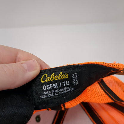 Cabela's World Foremost Outfitters Snapback Trucker Hat Multicolor OS Mesh Back