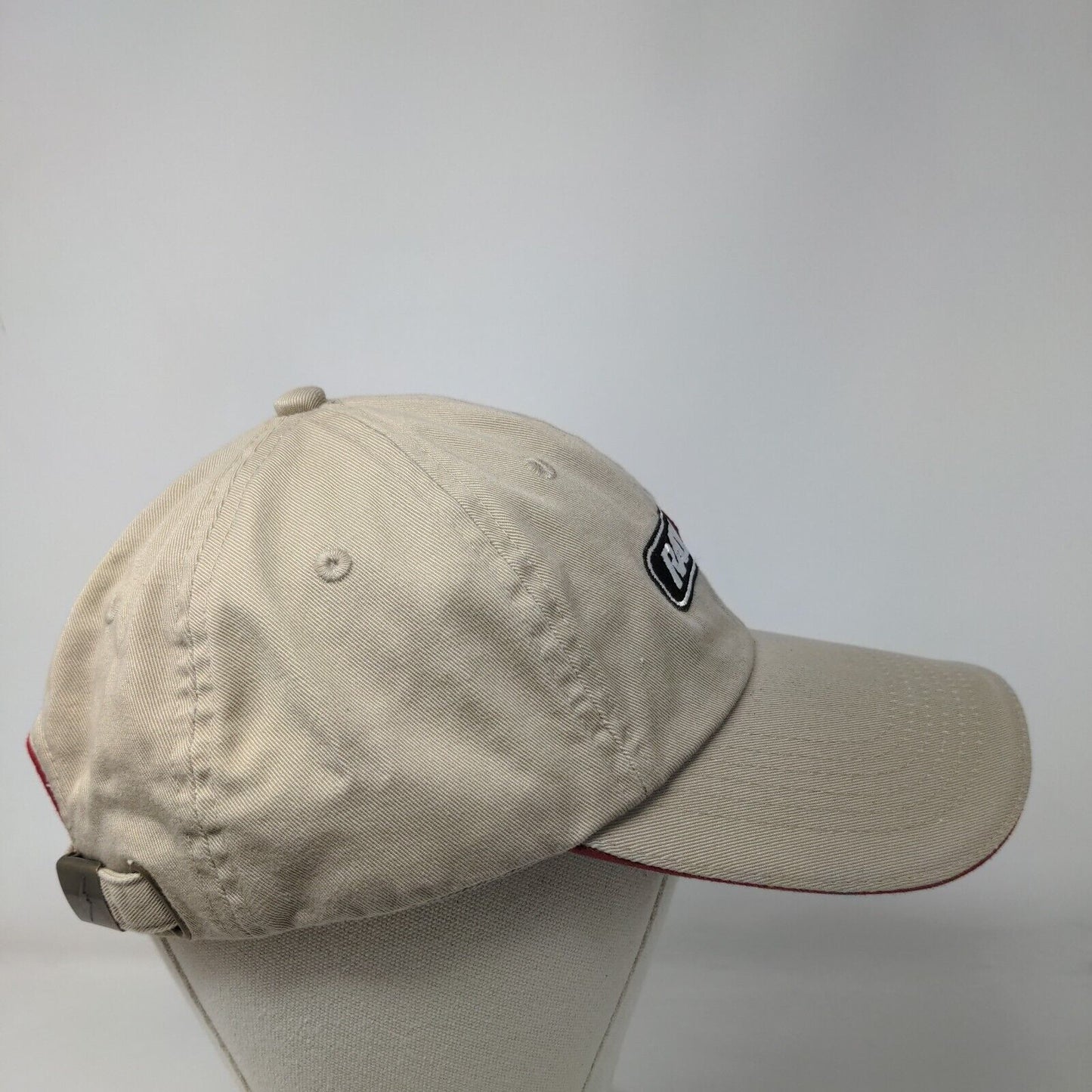 Rayovac Slideback Hat Tan One Size Adjustable Embroidered Vented Holes 6 Panel