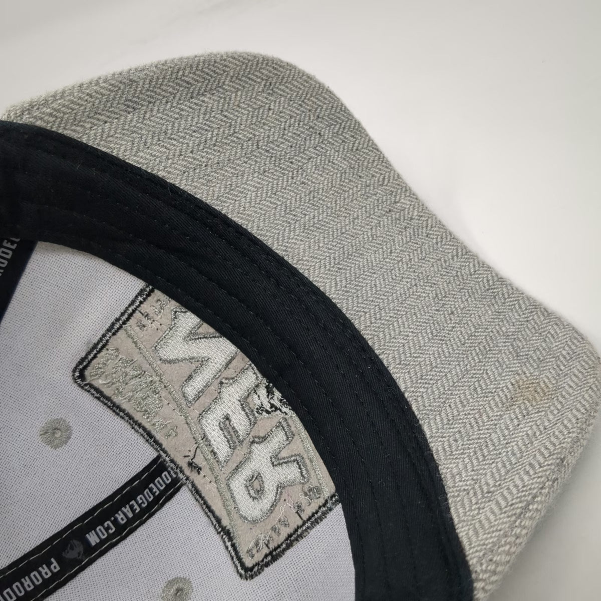 Prorodeo Gear Gray Black Trucker Hat One Size NFR 2017 Wrangler Las Vegas Patch