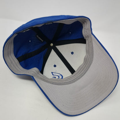 Pfister Fitted Hat Blue S/M Lightweight Embroidered Flexfit Pro185 Richardson