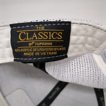 Hurley Patch Snapback Mesh Back Trucker Hat Blue One Size Yupoong