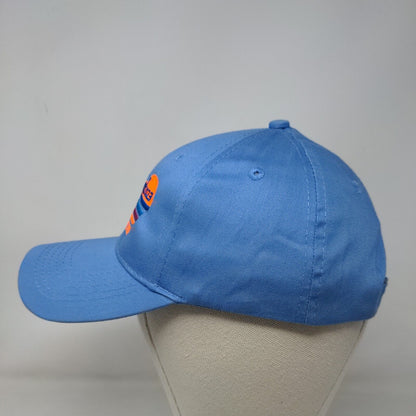 Port & Company Boy's Strapback Hat Blue Embroidered 2023 Columbia Cup Logo