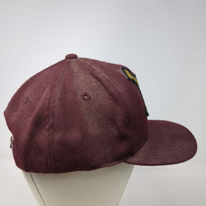 Universal Snapback Red OS Hat Spike Invitational 88 Green Underbrim Vintage