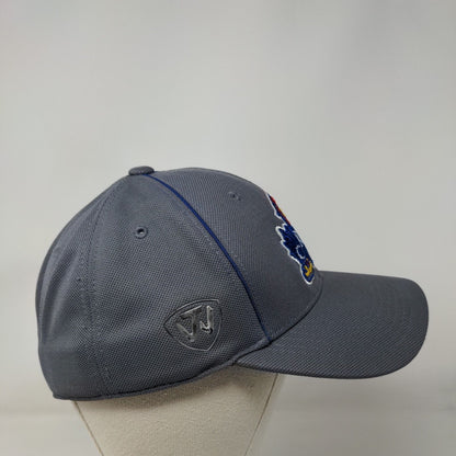 Top of the World Kansas Jayhawks Fitted Hat OSFA Embroidered Logo NCAA