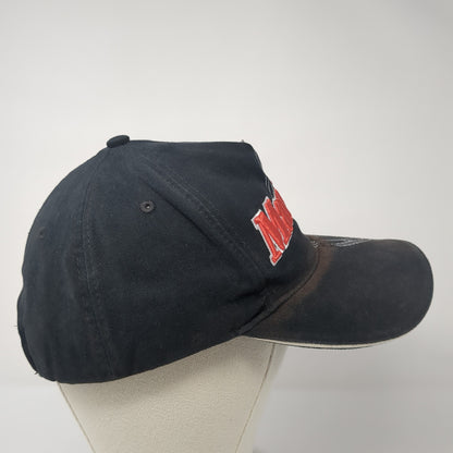 Marines Strapback Hat Black One Size Adjustable Embroidered Rothco