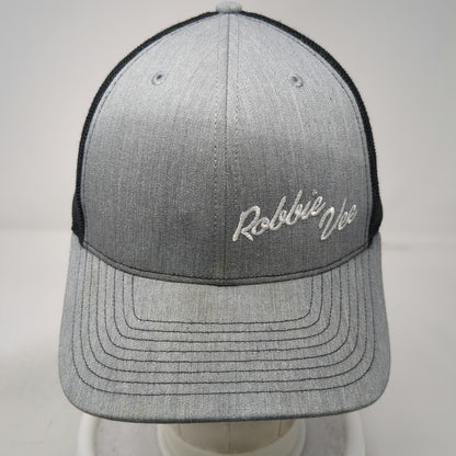 Richardson Trucker Hat Gray One Size Robbie Vee Let's Talk Story Snapback