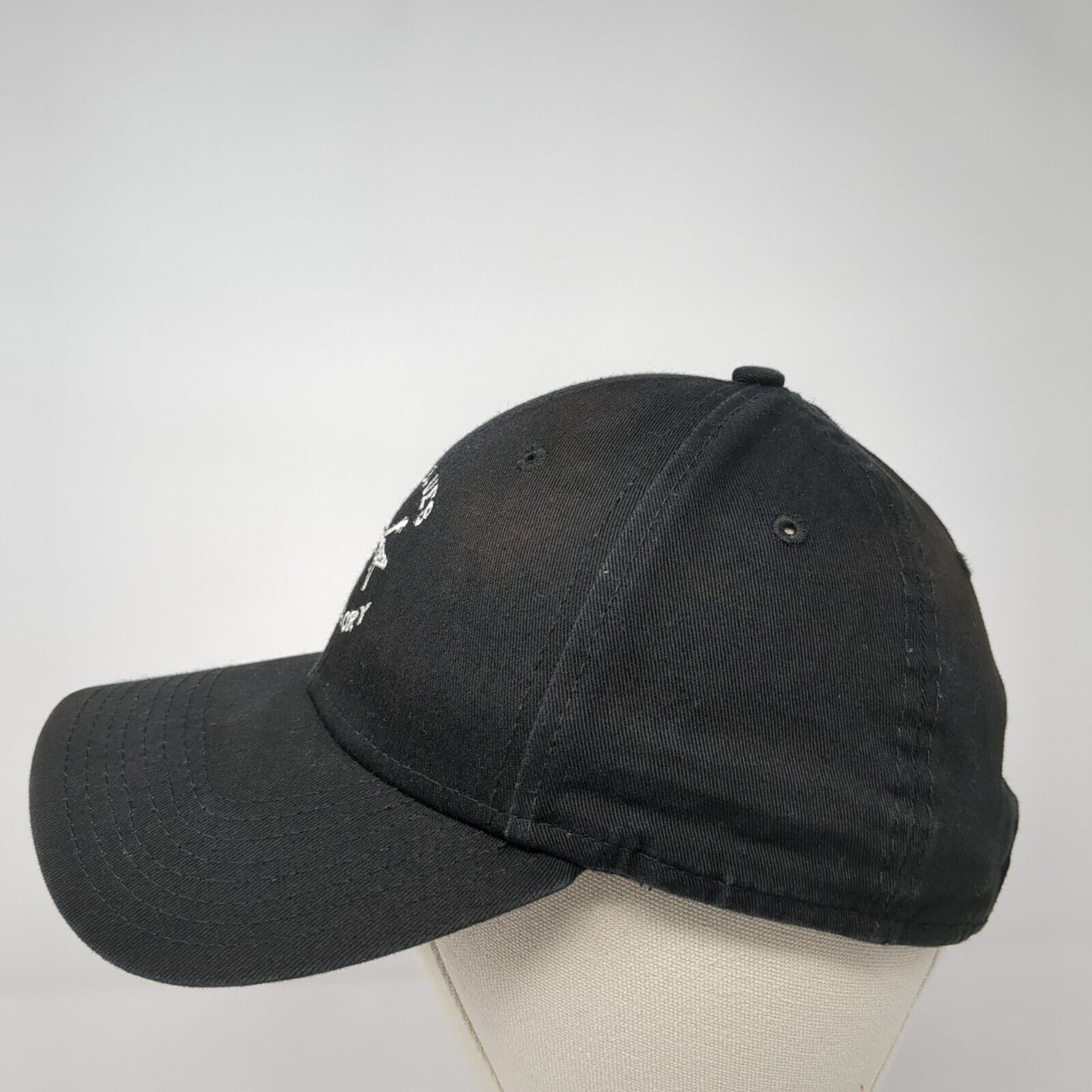 No Blues No Glory Strapback Hat Black One Size Adjustable Embroidered New Era