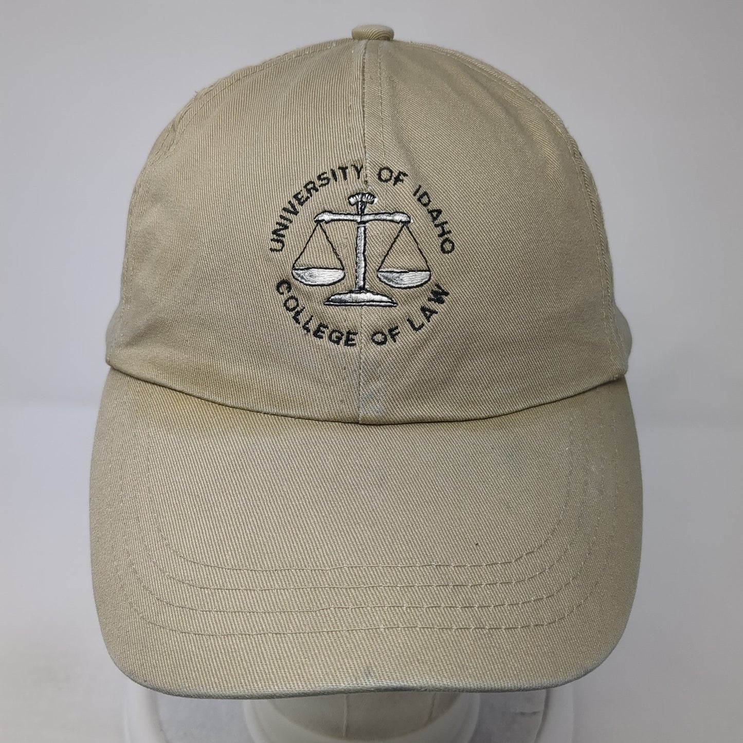 University Of Idaho College Of Law Baseball Cap Brown OS Adjustable Cotton Delux