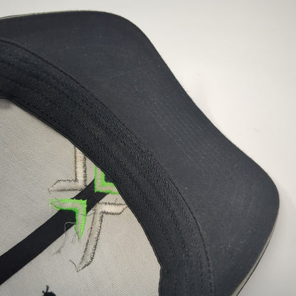 X Shockers Fitted Mesh Back Trucker Hat Black Small Stretch Richardson